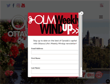 Tablet Screenshot of ottawalife.com